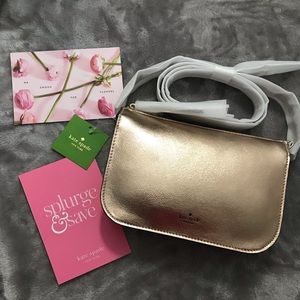NWT - Kate Spade Bag Holiday Val - Rose Gold